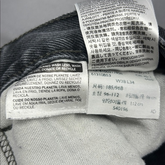 Levi's‎ 505 Men's med blue Straight Jeans. 38/34 - Picture 4 of 7